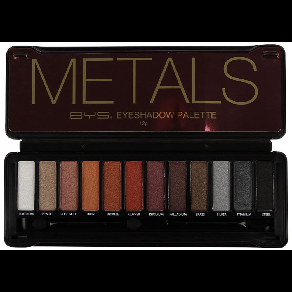 BYS Metals Eyeshadow Palette